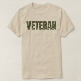 Camiseta Camo Militar Veterano