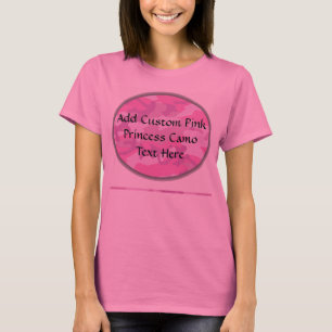 Camiseta Camoflauge Rosa