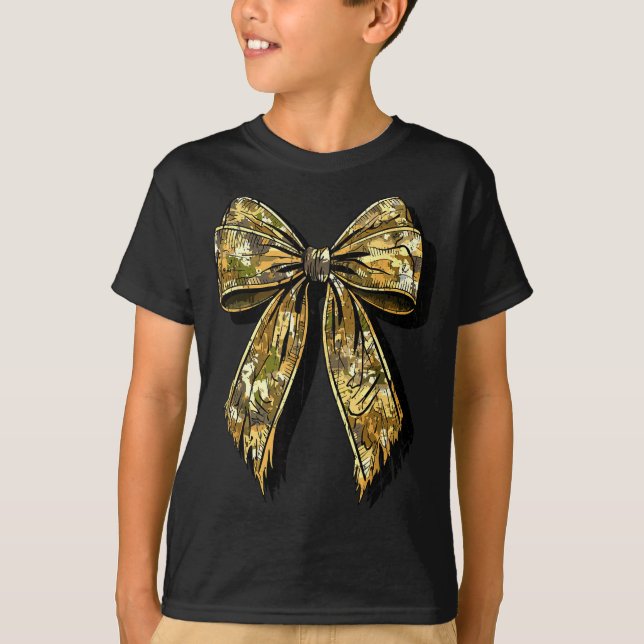 Camiseta Camouflage Camo Bow Hunting Girl  (Frente)