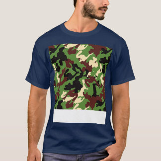 Camiseta Camouflage Camo Pattern