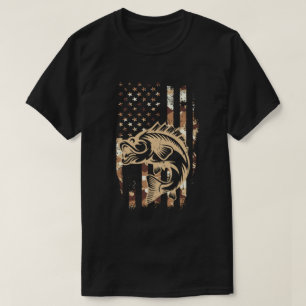 Camiseta Camouflage - Pavilhão Americano Pescador