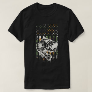 Camiseta Camouflage - Pavilhão Americano Pescador