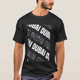 Camiseta Camouflagem de Cinzas de padrão Dubai Camo