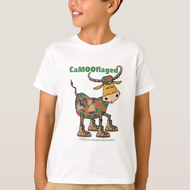 Camiseta Camouflauge Bull (Frente)