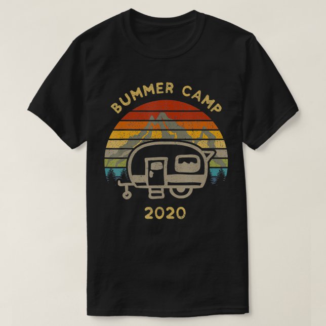 Camiseta Camp 2020 Retro (Frente do Design)