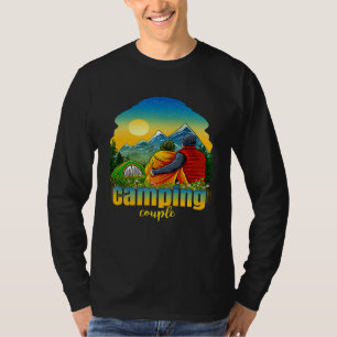 Camiseta Camp Adventur do Casal de Camp Husband Partner