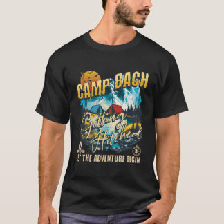 Camiseta Camp Bach Está Sendo Amarrado Lit Bachelorette Py