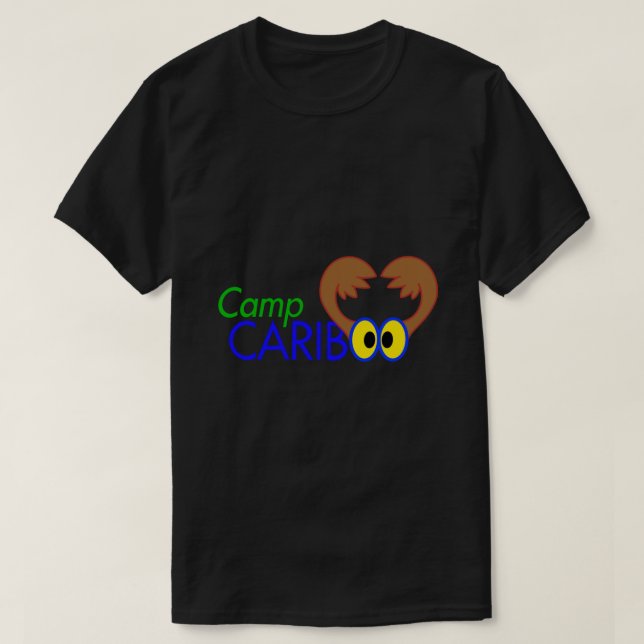 Camiseta Camp Cariboo Logotipo Clássico T-Shirt (Frente do Design)