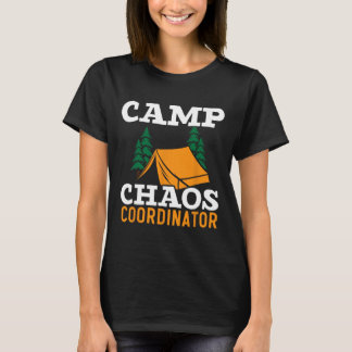 Camiseta Camp Chaos Coordinator Camping Squad Camp Director