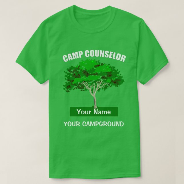 Camiseta Camp Conselheiro Campground T-shirt (Frente do Design)
