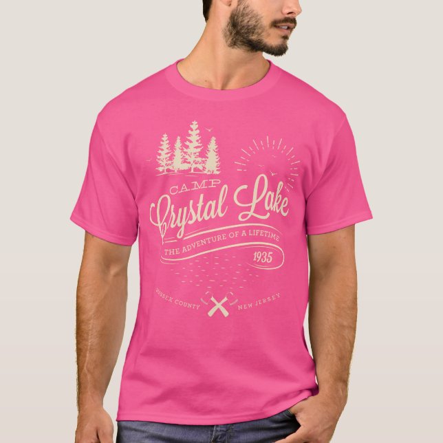 Camiseta Camp Crystal Lake T Shirt (Frente)
