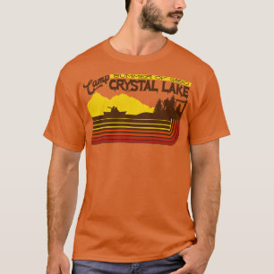 Camiseta Camp Crystal Lake Vintage 70s Viagem Souvenir