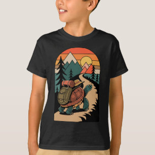 Camiseta Camp De Acampamento De Tartaruga