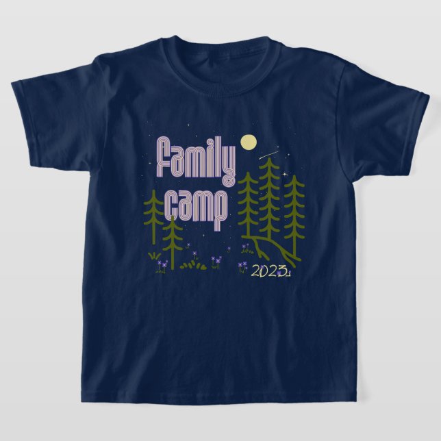 Camiseta Camp Familiar 2023 Jovem T-Shirt (Postura )
