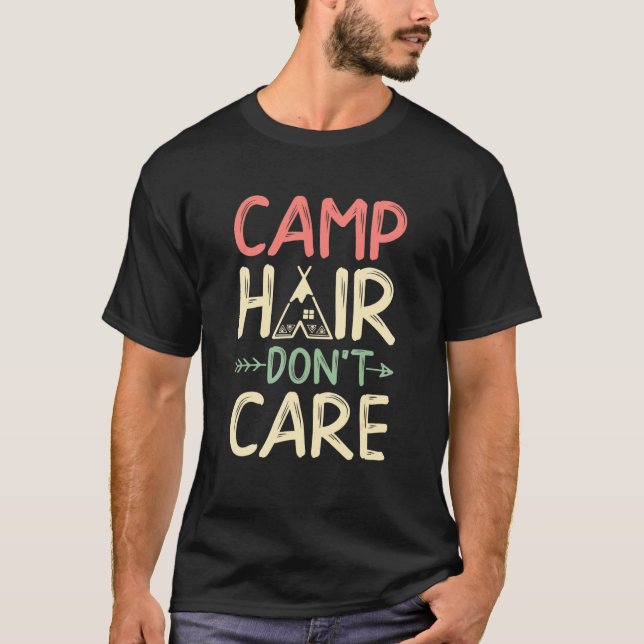 Camiseta Camp Hair Dont Care (Frente)