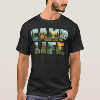 Camiseta Camp Life camping