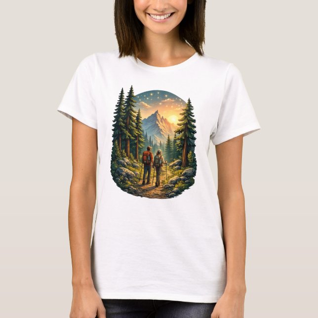 Camiseta Camp Life Feels Right – Meadow Path Tee USA (Frente)