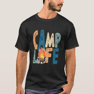 Camiseta Camp Life Groovy Vibes Correspondendo A Família Ac