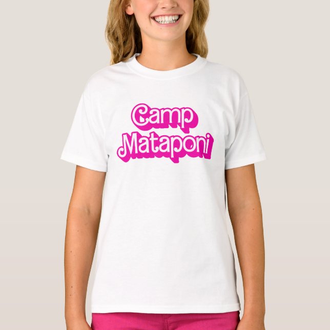 Camiseta Camp Mataponi Barbie (Frente)