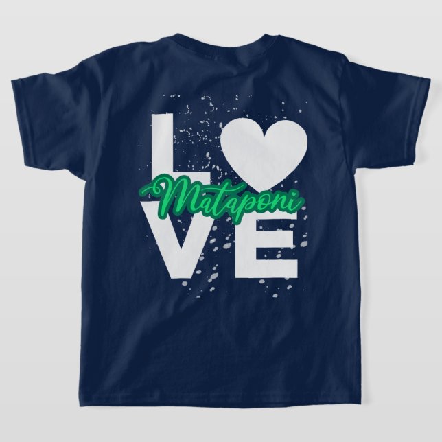 Camiseta Camp Mataponi Love (Postura das costas)