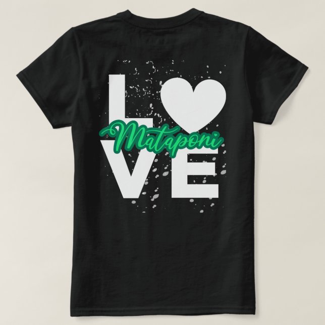 Camiseta Camp Mataponi Love (Verso do Design)
