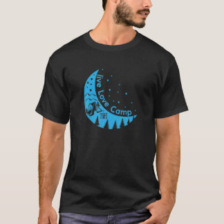 Camiseta Camp Moon Shape Camp Funcionarios Camp Camp Camp L