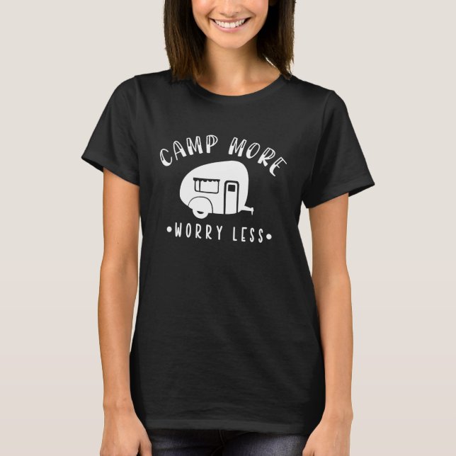 Camiseta Camp More Camping Summer Vacation (Frente)