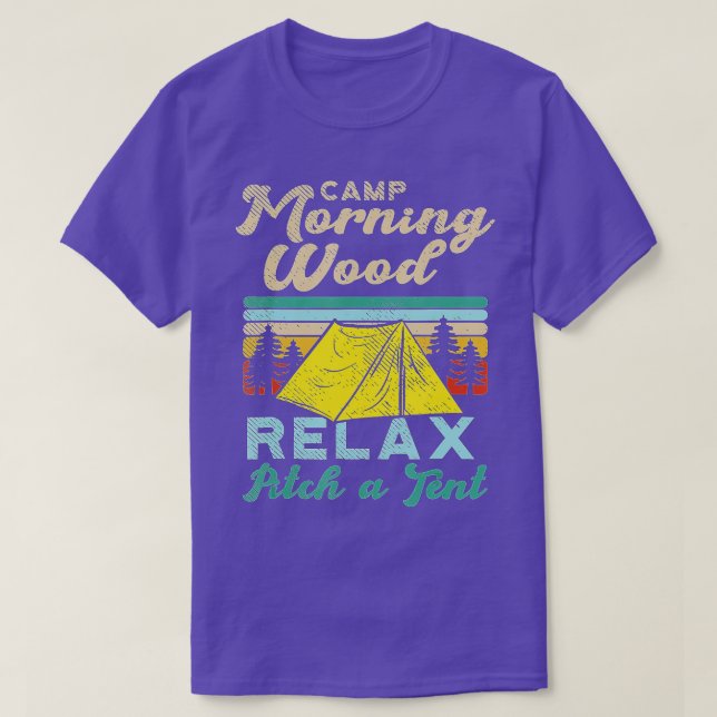 Camiseta Camp Morning Wood Design da Campa Morning Wood (1) (Frente do Design)