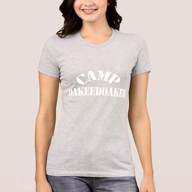Camiseta Camp Oakeedoakee (Frente)