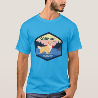 Camiseta Camp Out 2025 Ouro T-Shirt