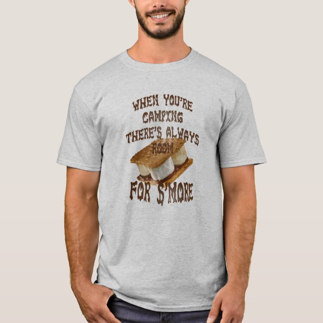 Camiseta Camp Smores Parody (Frente)