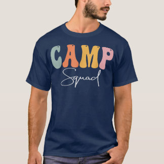 Camiseta Camp Squad Retro Groovage Feliz Primeiro Dia De