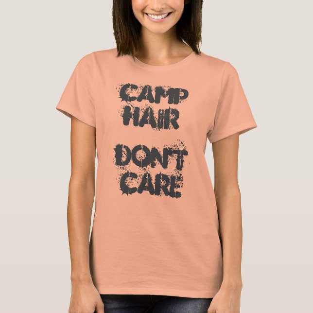 Camiseta Camp T-Shirt engraçado (Frente)