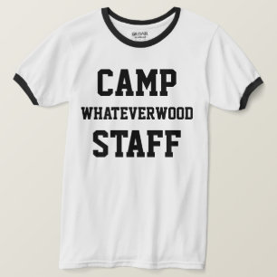 Camiseta Camp Whateverwood Funcionarios Black