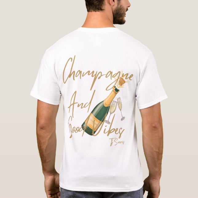 CAMISETA CAMPAGNA E BONS VÍBULOS, T-SHIRT BRANCOS (Verso)