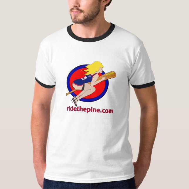 Camiseta Campainha de RideThePine (Frente)