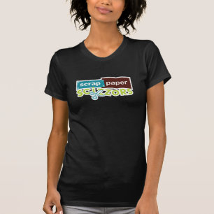 Camiseta Campainha de Scizzors do papel de sucata