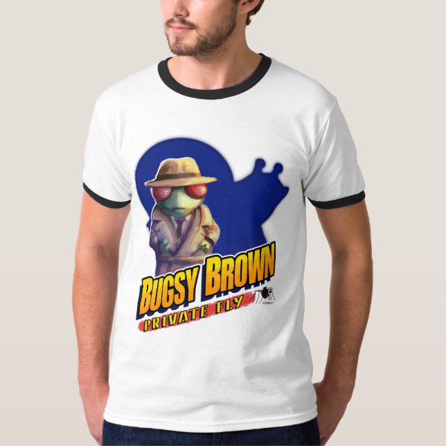 Camiseta Campainha do desenho de Bugsy Brown (Frente)