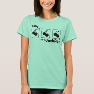 Camiseta Campainha do gráfico do jackpot