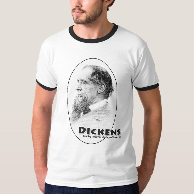 Camiseta Campainha dos Autores-Dickens (Frente)