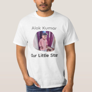 Camiseta Campainha Infantil com Foto e Nome Personalizados