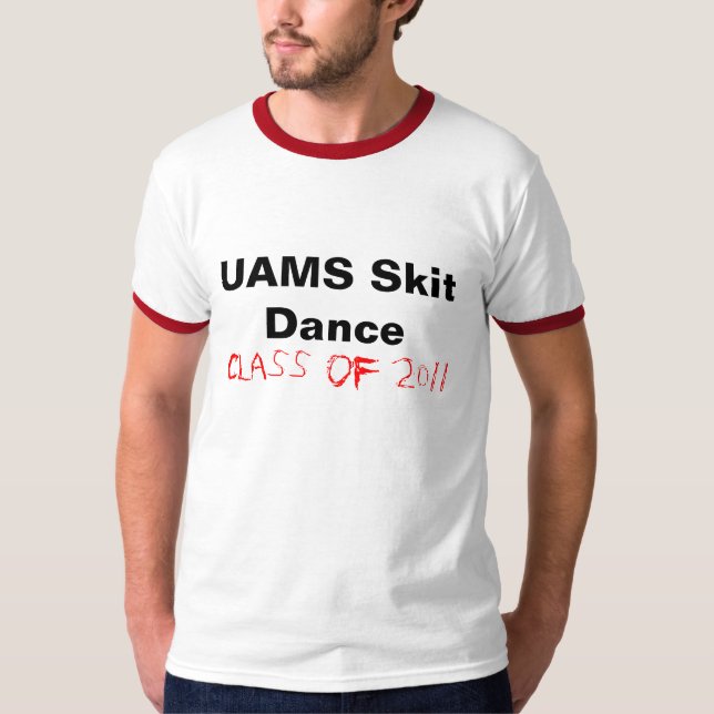 Camiseta Campainha T da dança M4 da sátira de UAMS (Frente)