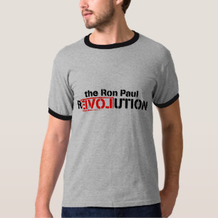 Camiseta Campainha T da revolução de Ron Paul