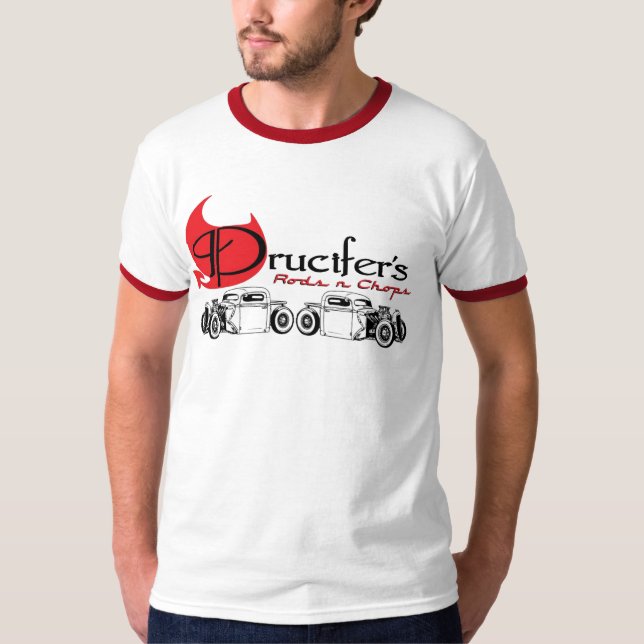 CAMISETA CAMPAINHA T DE DRUCIFERS REDRUM (Frente)