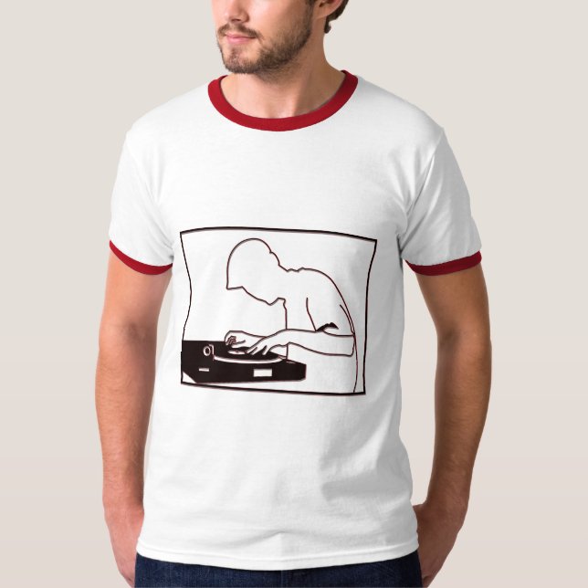 Camiseta Campainha T do DJ (Frente)