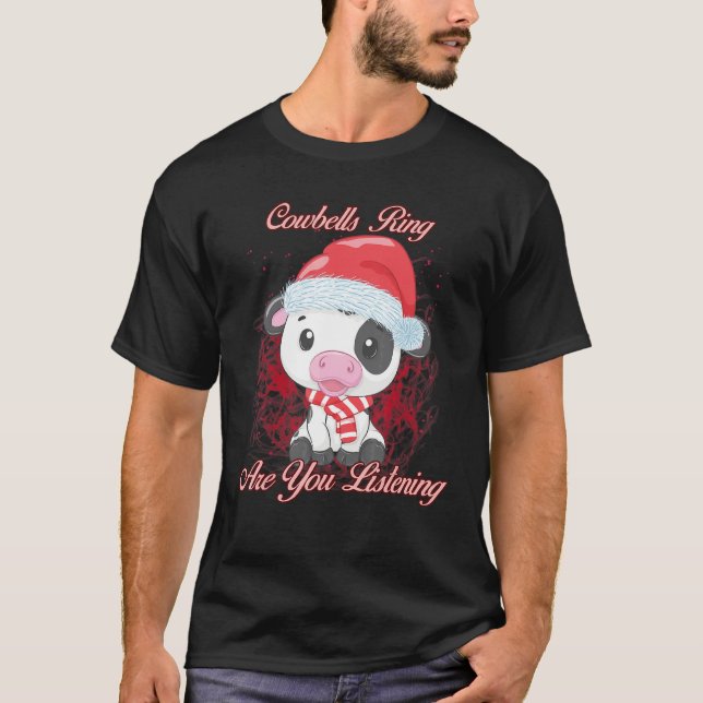 Camiseta Campainhas Tocam Você Está Ouvindo Sarcástico (Frente)