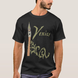 Camiseta Campanário de São Marcos de Veneza Italiano Basíli