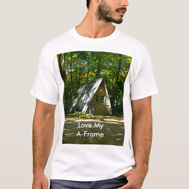 Camiseta Campanha A-Frame Selvagem em Campland (Frente)