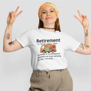 Camiseta Campanha Amplia Definição de Aposentadoria