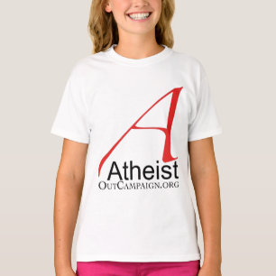 Camiseta Campanha Atheist Out